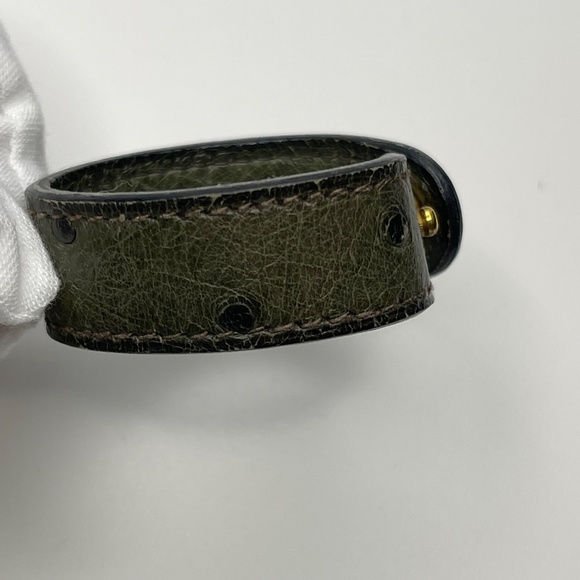 Hermès Vintage Ostrich Nomade Glove Holder - Preowned - Picture 5 of 9